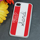 Personalized Hello My Name Is IPhone Case U579629X